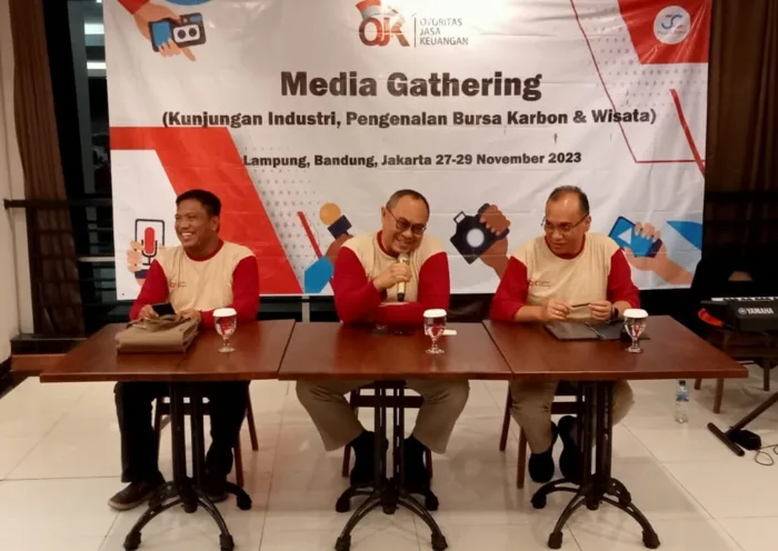 OJK Lampung Gelar Media Gathering 2023 bersama Insan Pers
