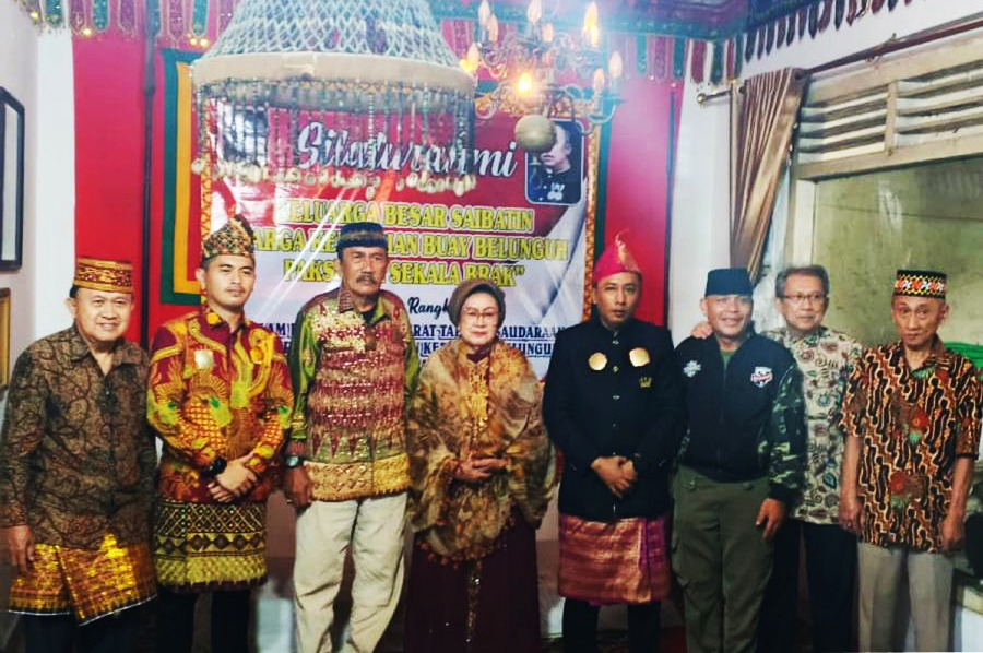 Pererat Tali Kekerabatan, Marga Buay Belunguh Adakan Pertemuan Besar di Bandar Lampung