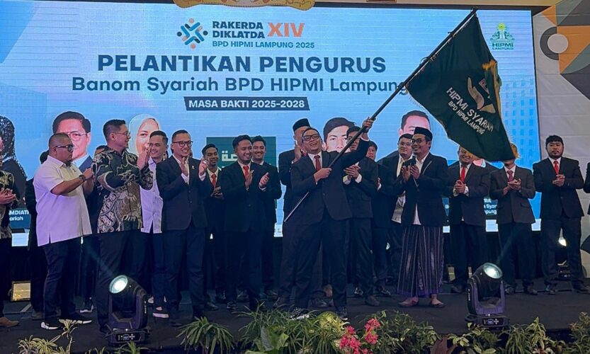 HIPMI Syariah Lampung Resmi Dilantik: Siap Jadi Motor Ekonomi Syariah dan Wisata Halal