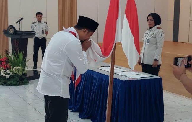 WBP Napiter Lapas Kalianda Ucapkan Ikrar Setia kepada NKRI